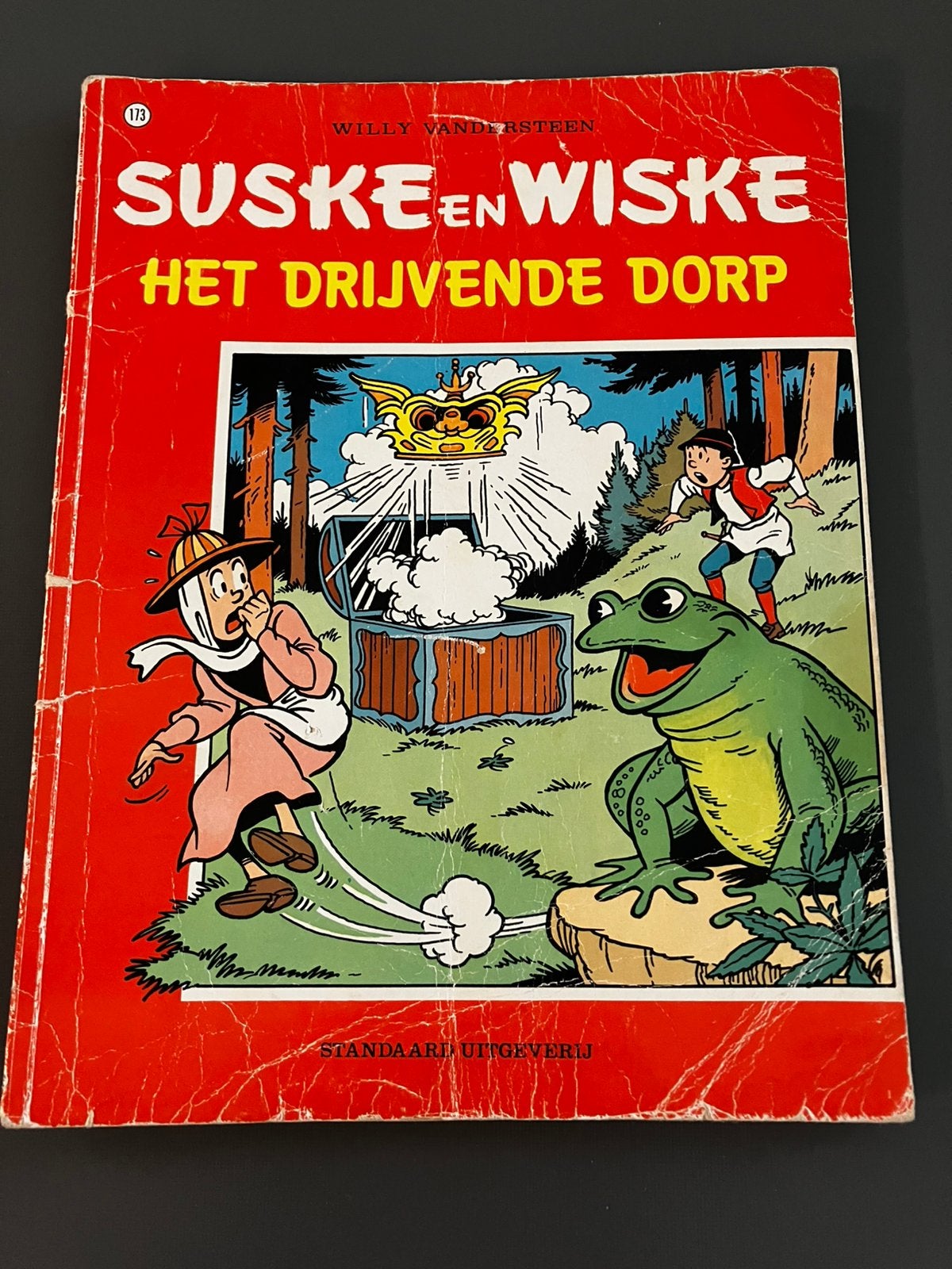 Suske & Wiske 173, Het drijvende dorp 1979 EERSTE DRUK., Enlèvement ou Envoi, Utilisé