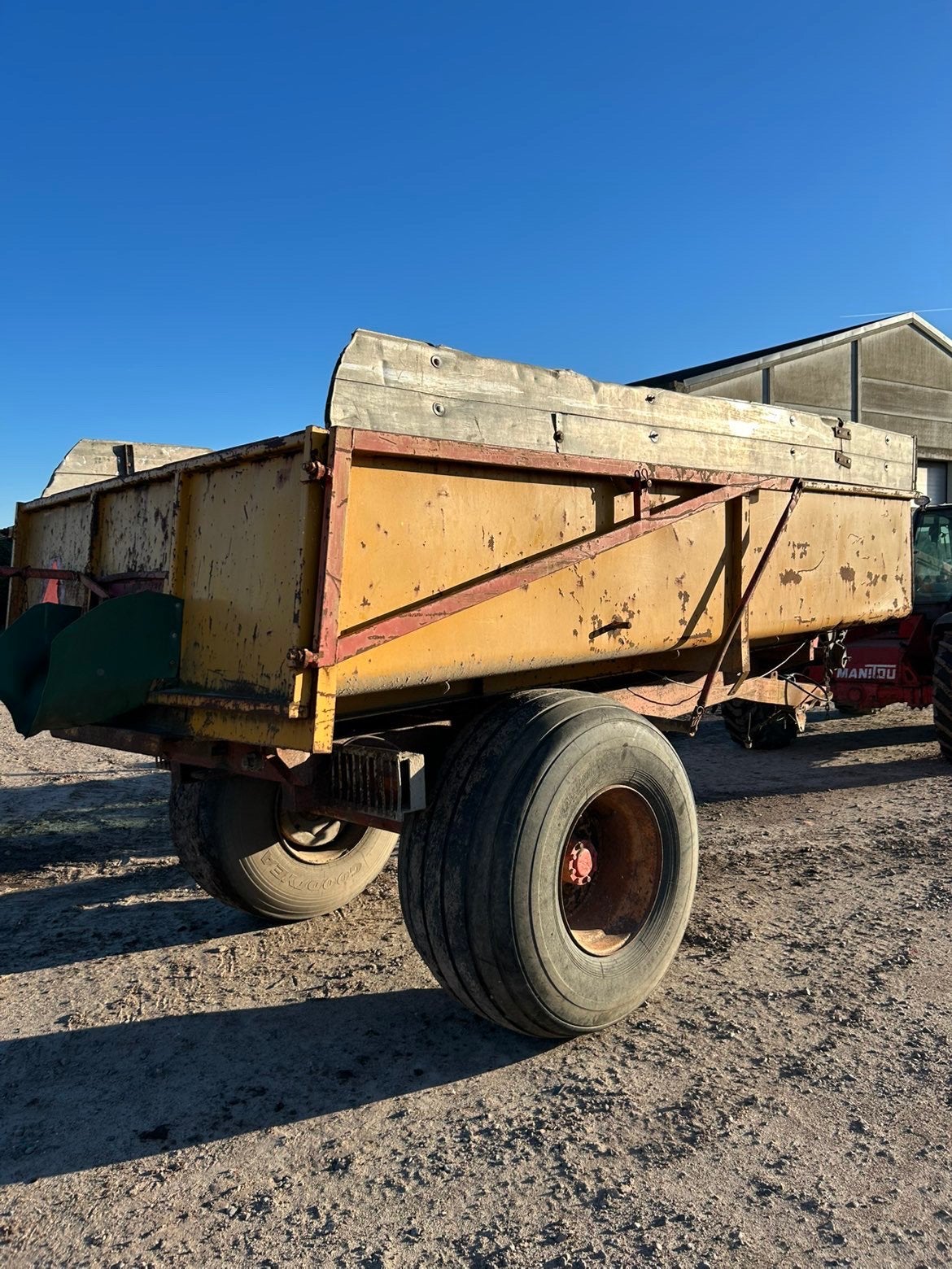 Enkelas kipper voor tractor, Ophalen of Verzenden