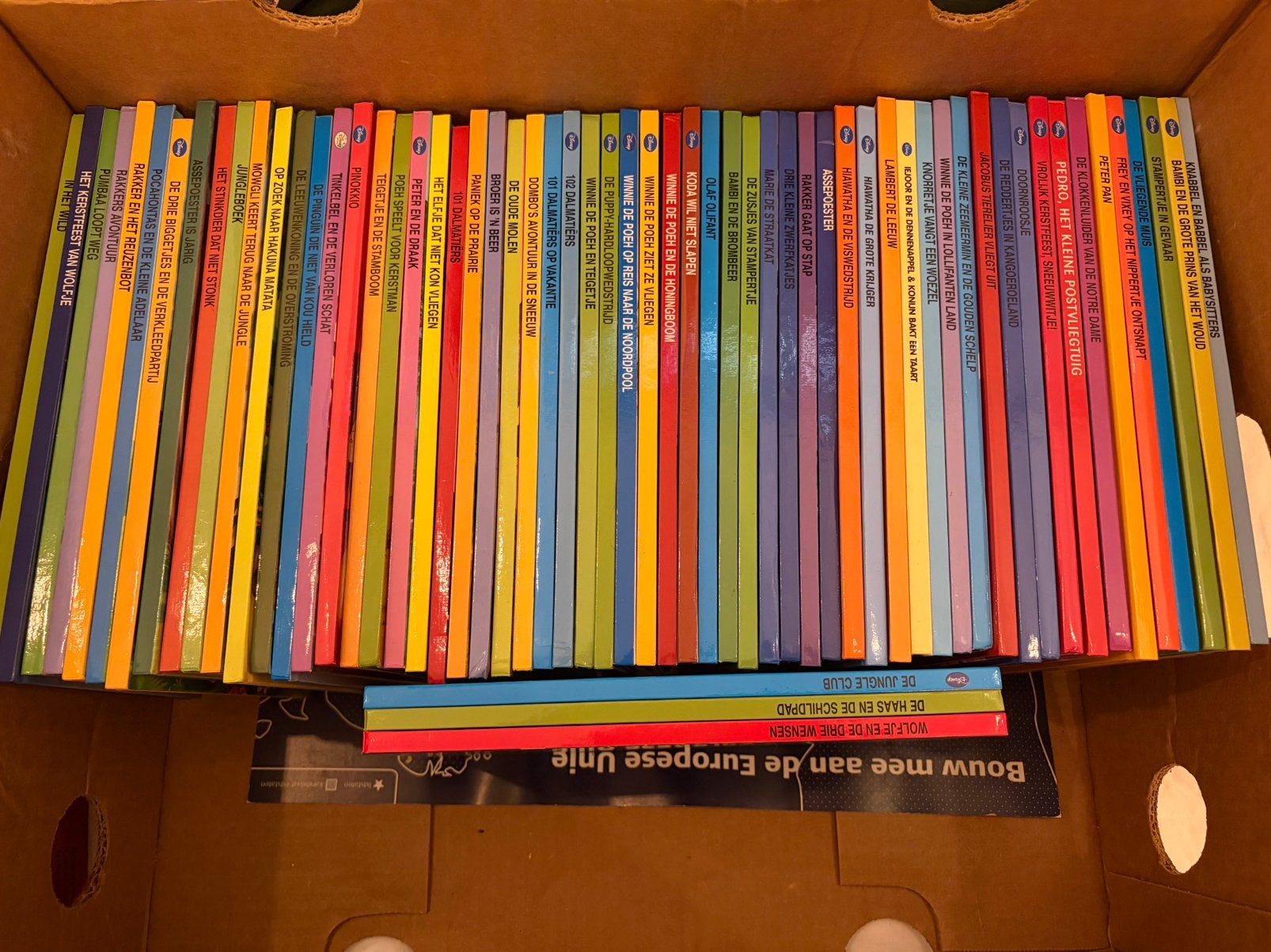 LOT Disney Club / Boekenclub - 59 stuks, Boeken, Ophalen of Verzenden, Zo goed als nieuw, Jongen of Meisje, Fictie algemeen