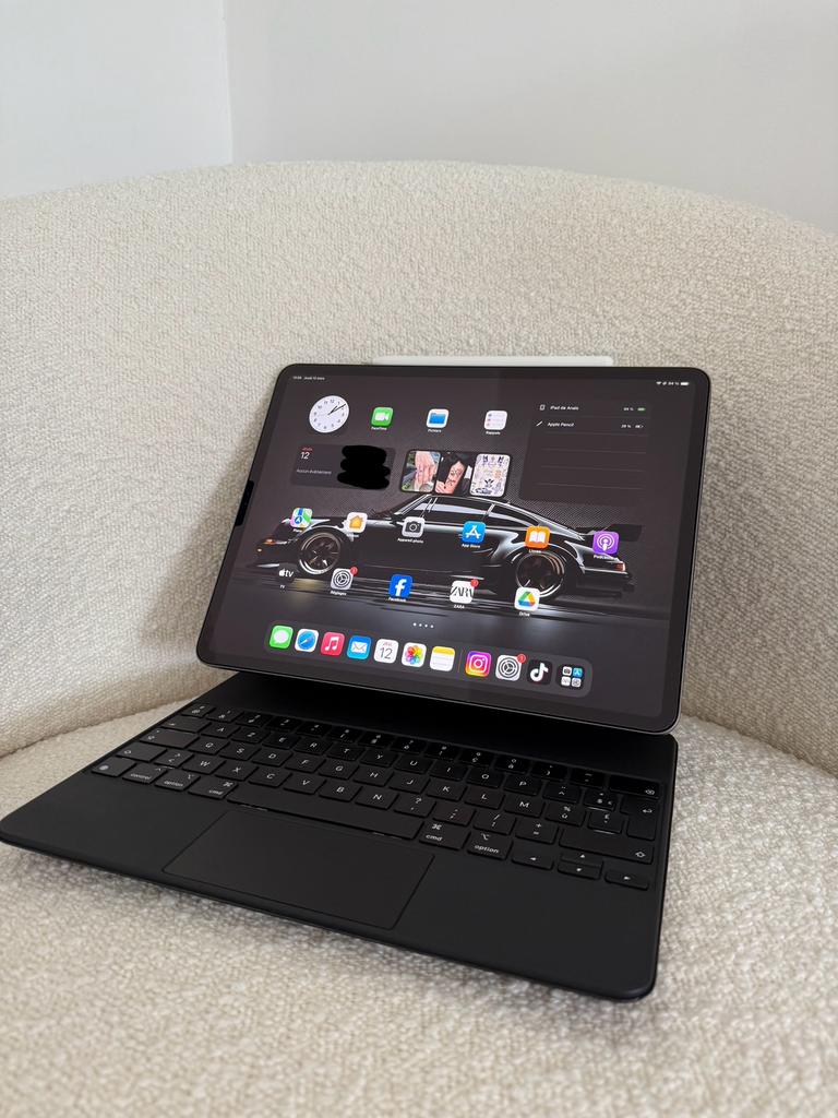 Ipad pro 12.9, Informatique & Logiciels, Apple iPad Tablettes, Gris, 12 pouces, Enlèvement, Utilisé