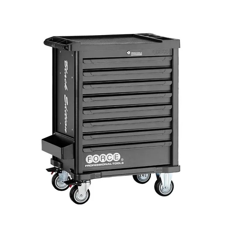 10218M-512A | Force Black Edition Gereedschapswagen 512 dlg, Enlèvement ou Envoi, Neuf