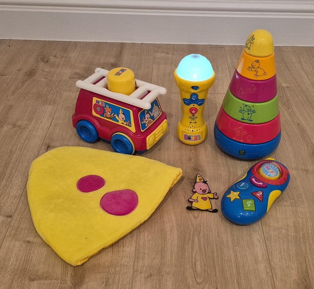 Grand ensemble de jouets Bumba, Enlèvement ou Envoi, Moins de 10 pièces, Utilisé, 6 mois à 2 ans