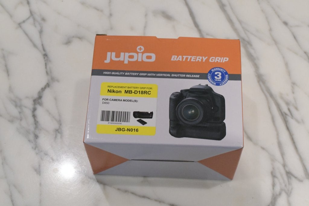Poignée de batterie Jupio Nikon MB-D18RC pour D850, Enlèvement ou Envoi, Comme neuf