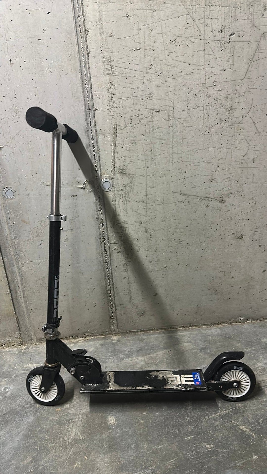 Zwarte Step, Fietsen en Brommers, Ophalen, Gebruikt, Gewone step