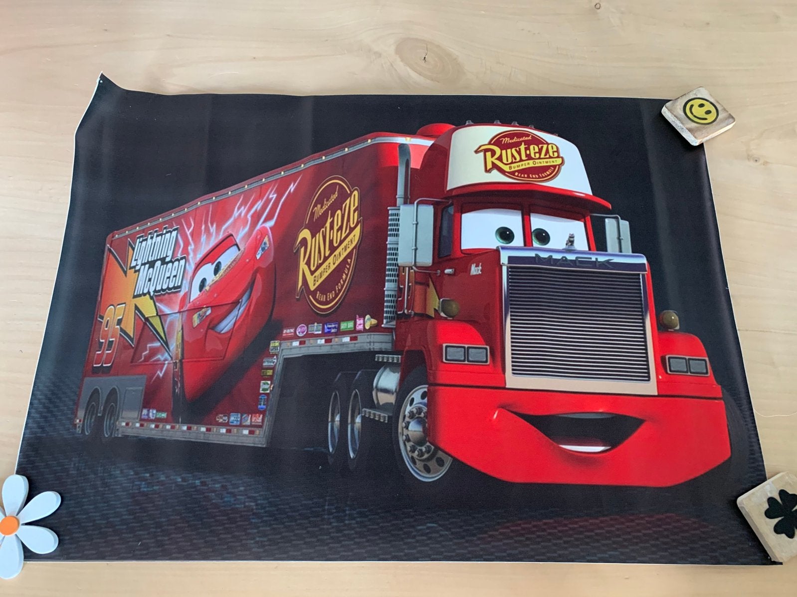 Cars poster, Ophalen of Verzenden, Gebruikt, Ophangbaar, Wanddecoratie