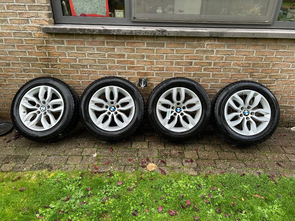 4 Roues Hiver Origine BMW 17" - Pirelli RunFlat Neufs + TPMS, Ophalen, Velg(en), Nieuw, 17 inch