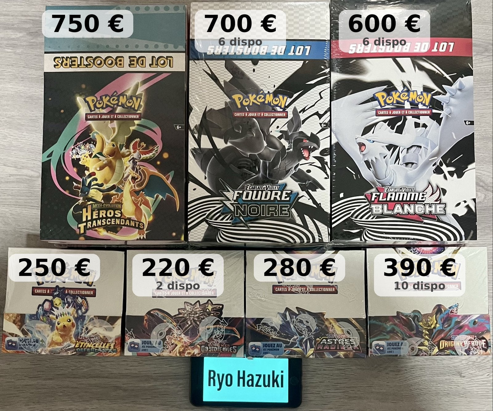 VENTE POKEMON, Enlèvement ou Envoi, Comme neuf