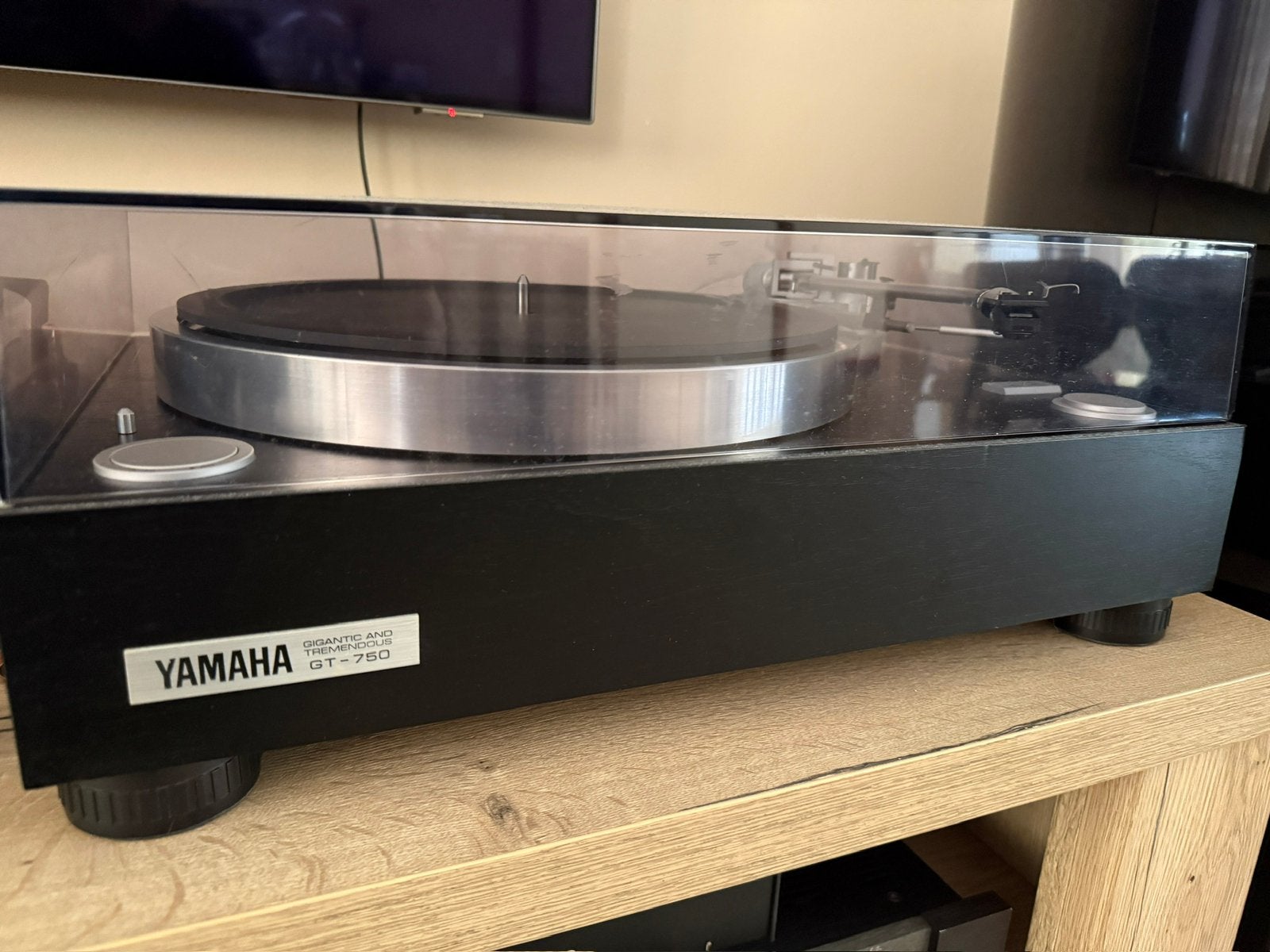 Yahama GT-750, Ophalen, Zo goed als nieuw, Platenspeler