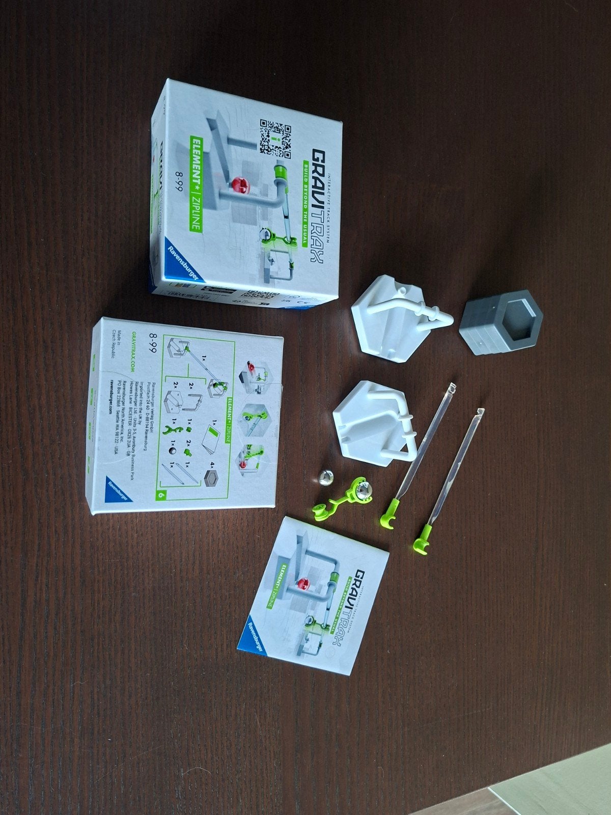 gravitrax element zipline extra set, Ophalen of Verzenden, Zo goed als nieuw, Bouwen