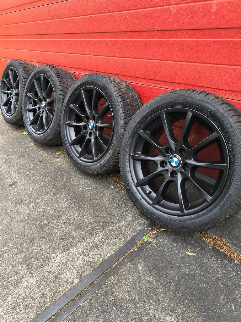 Bmw velgen 18 inch banden 5x120 5 serie f10 f11 m3 m5, Auto-onderdelen, Ophalen, Gebruikt, BMW