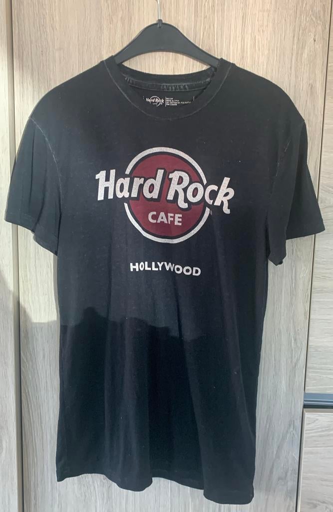 T-shirt hard rock cafe hollywood medium, Vêtements | Femmes, Manches courtes, Taille 38/40 (M), Enlèvement ou Envoi, Porté