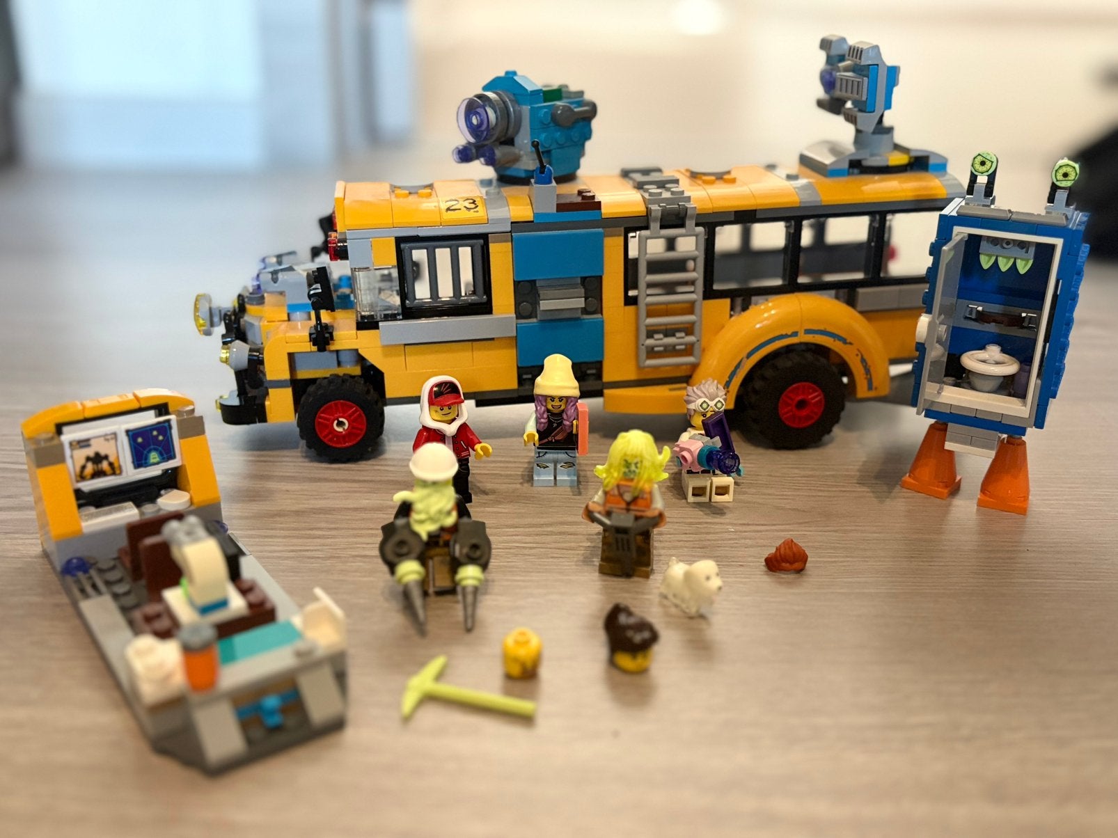 Lego 70423 Bus scolaire paranormal, Lego, Ensemble complet, Comme neuf, Enlèvement