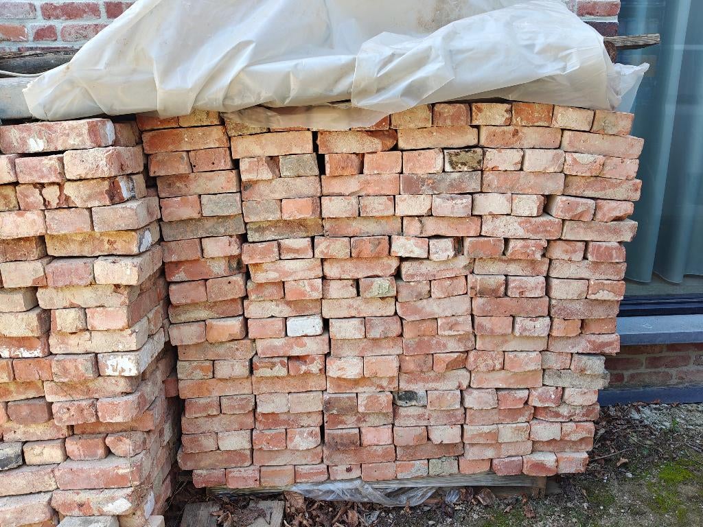 Oude beerse recup gevelsteen - afhalen - ongeveer 2.300st, Ophalen