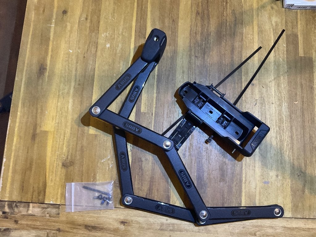 Vouwslot ABUS BORDO - 120 m, Ophalen of Verzenden, Zo goed als nieuw, Vouwslot