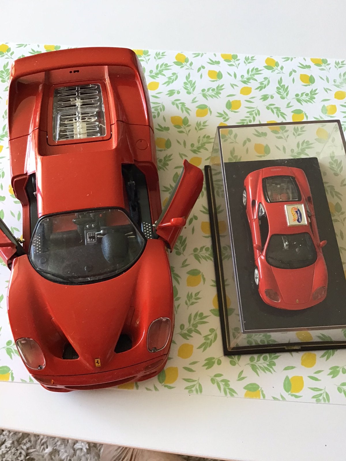 FerrariF50 Bburago+Ferrari 360 modena, Hobby en Vrije tijd, Ophalen of Verzenden, Zo goed als nieuw