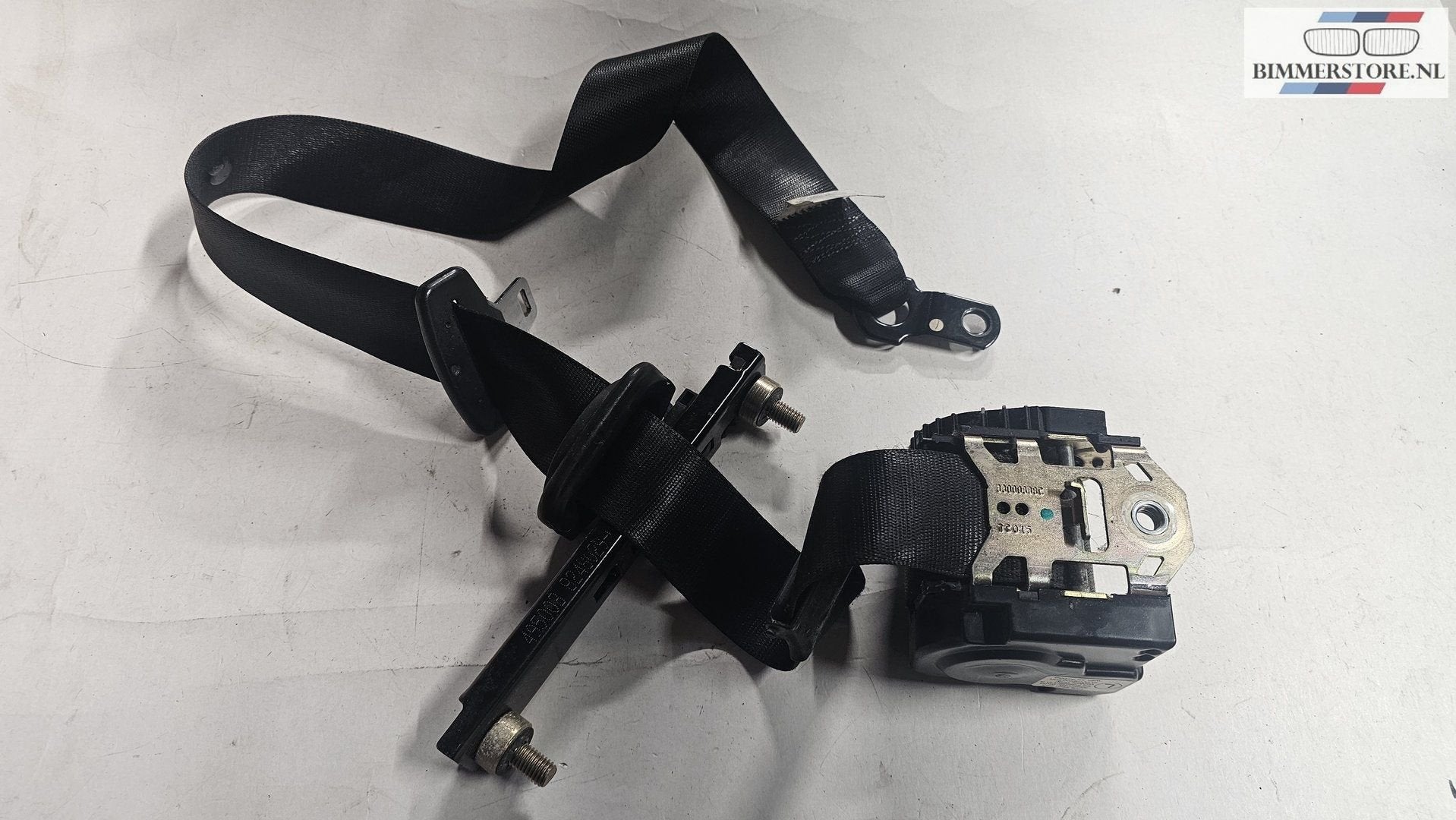 Gordel B stijl links voorzijde met force BMW X5 serie E53 72, Gebruikt, -, Ophalen of Verzenden, -