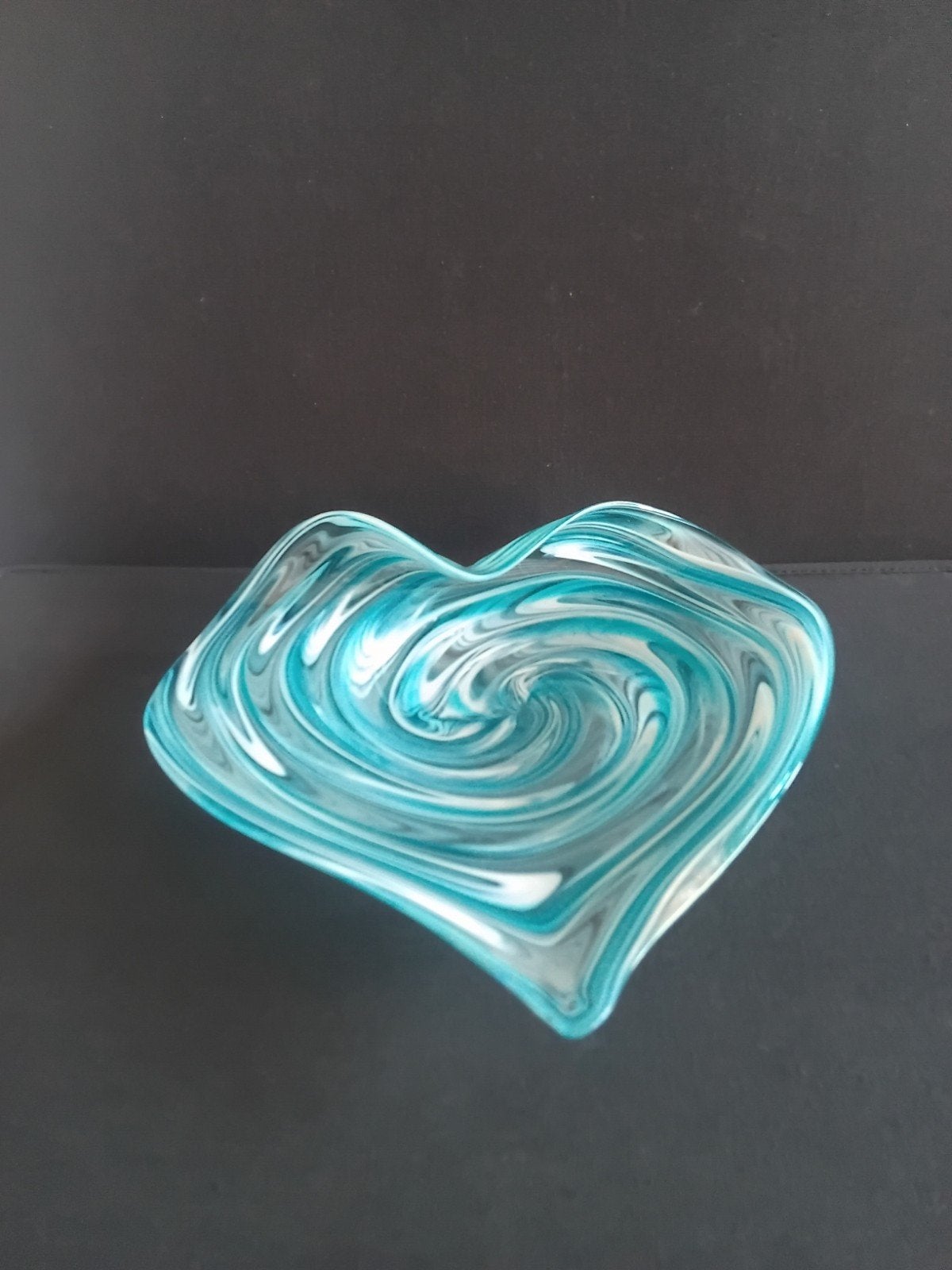 Design schaal in glas pasta, Antiquités & Art, Art | Objets design, Enlèvement ou Envoi, Plat