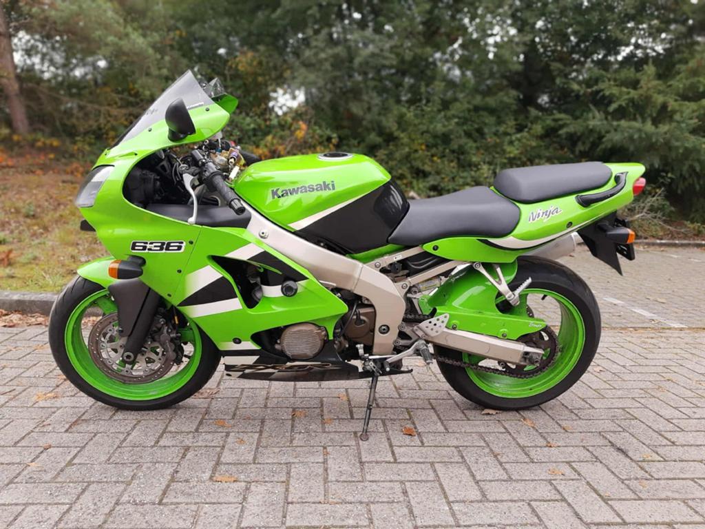 Kawasaki Zx6r 636 de 2002, Permis Moto A, Occasion, Plus de 35 kW, 4 cylindres