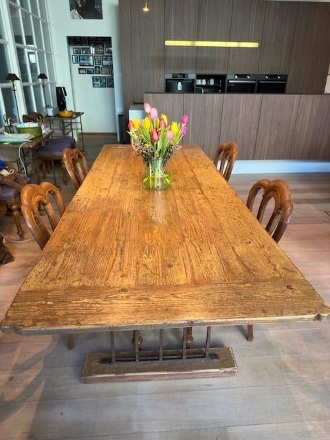 Table à manger, Maison & Meubles, Tables | Tables à manger, Neuf, 50 à 100 cm, 200 cm ou plus, Cinq personnes ou plus, Rectangulaire