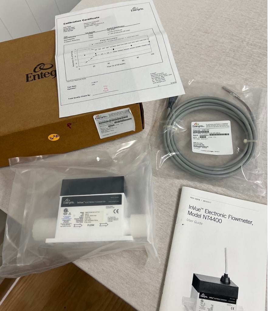 Débitmètre électronique Entegris InVue NEW 4400T9F6D12AP7U3, Hobby & Loisirs créatifs, Composants électroniques, Enlèvement ou Envoi