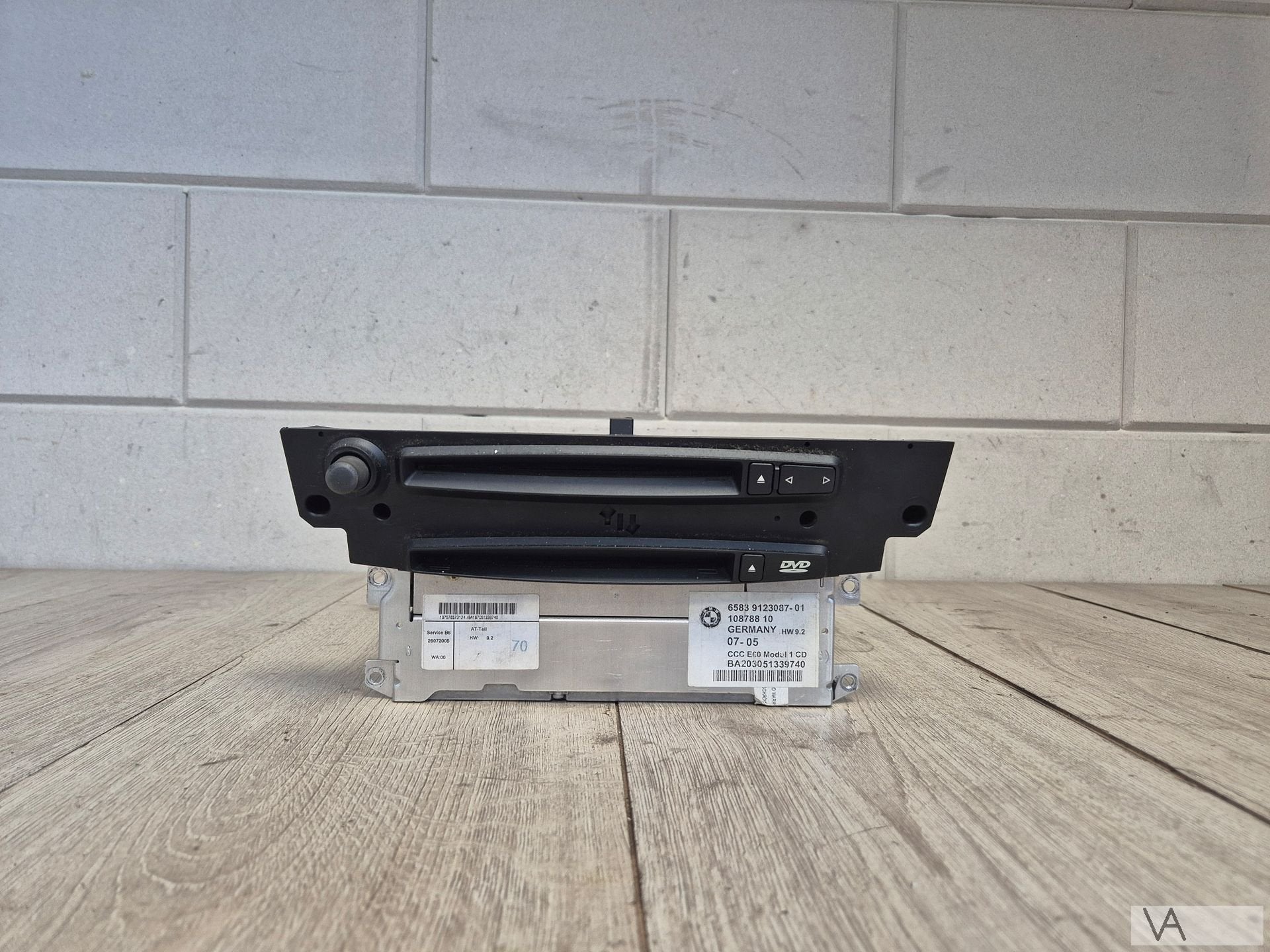 CCC Navigatie radio BMW 5 serie E60 E61 9123087 2003 - 2007, Auto-onderdelen, Gebruikt, -, -, Ophalen of Verzenden