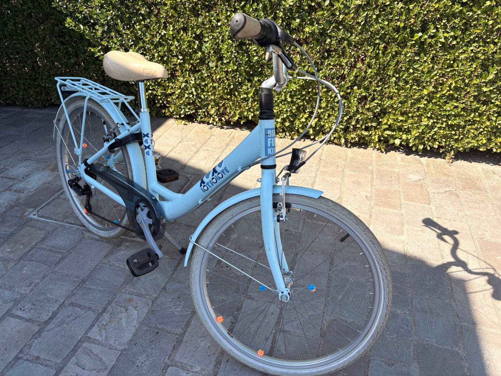 Bike fun Kids - 24” - zo goed als nieuw!!, Vitesses, Comme neuf, Enlèvement, Frein sur jante