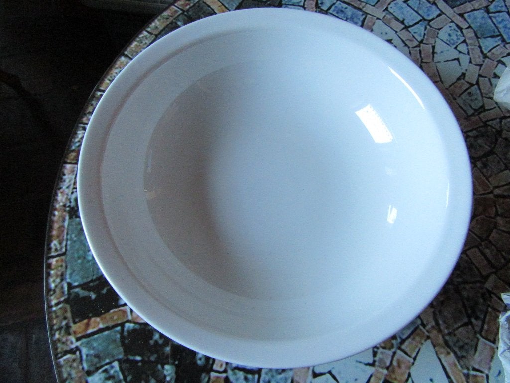 plat saladier blanc porcelaine Tognana neuf, Maison & Meubles, Enlèvement, Neuf, Porcelaine