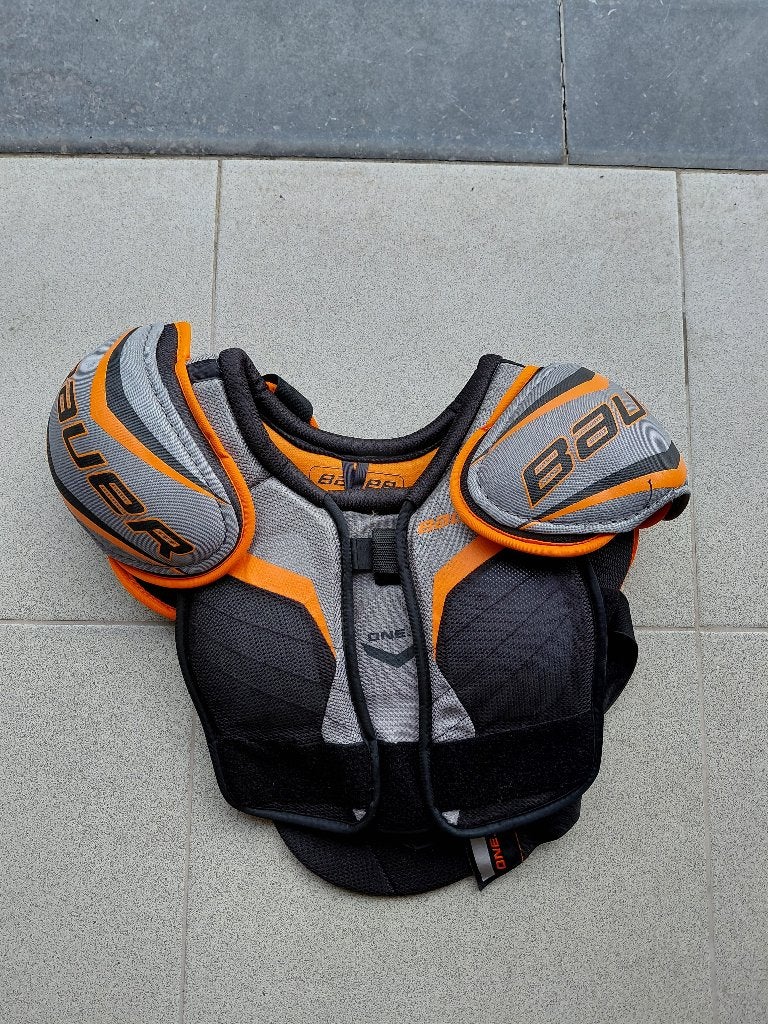 Harnas vrouw ijshockey Bauer maat S, Sport en Fitness, IJshockey, Ophalen, Zo goed als nieuw, Bescherming