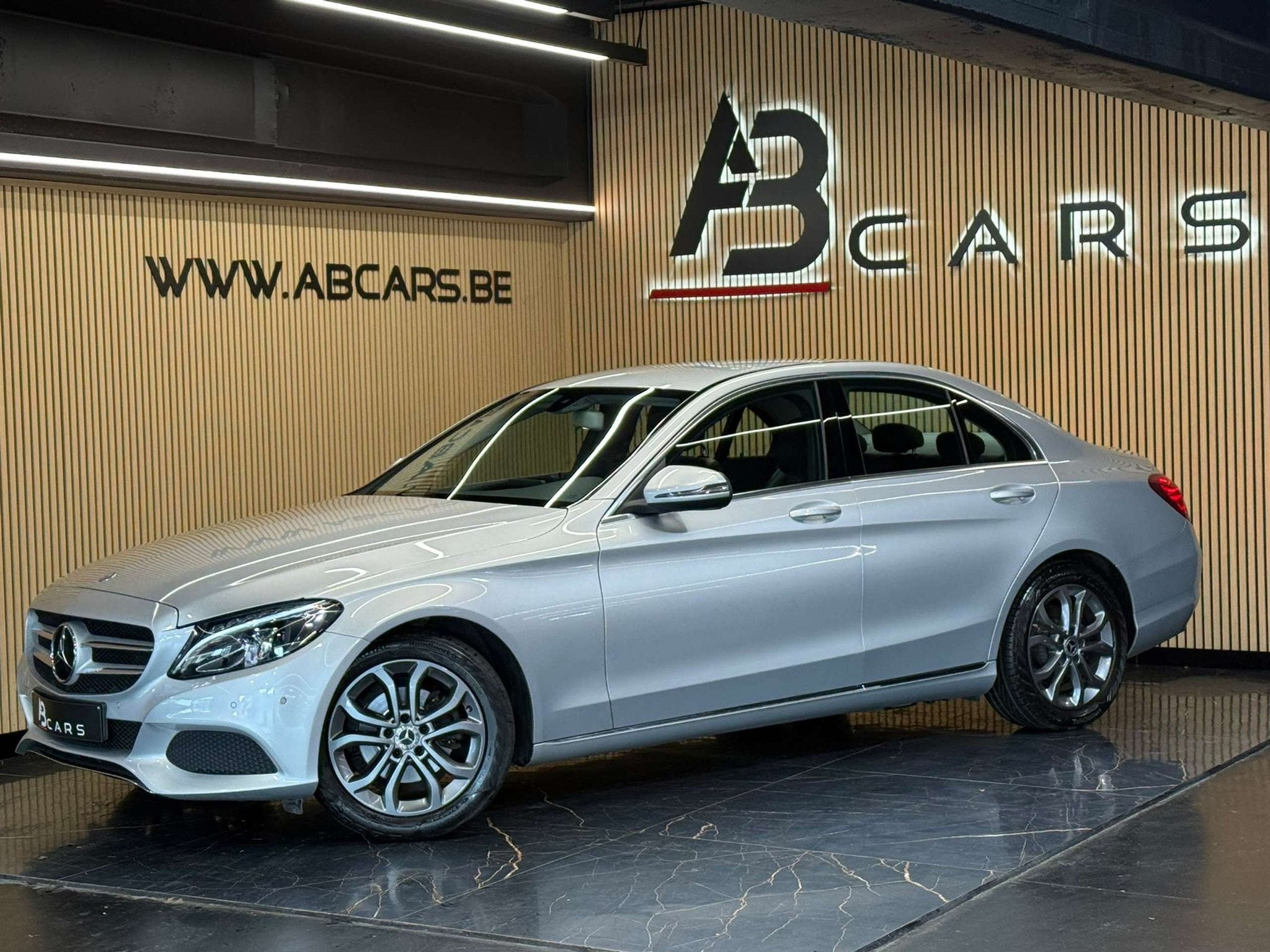 Mercedes-Benz C-Klasse 200 D PACK SPORT * GARANTIE 12 MOIS *, 4 deurs, Gebruikt, 136 pk, Leder