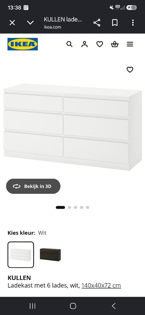 Ikea ladenkast kullen, Huis en Inrichting, Ophalen, Zo goed als nieuw
