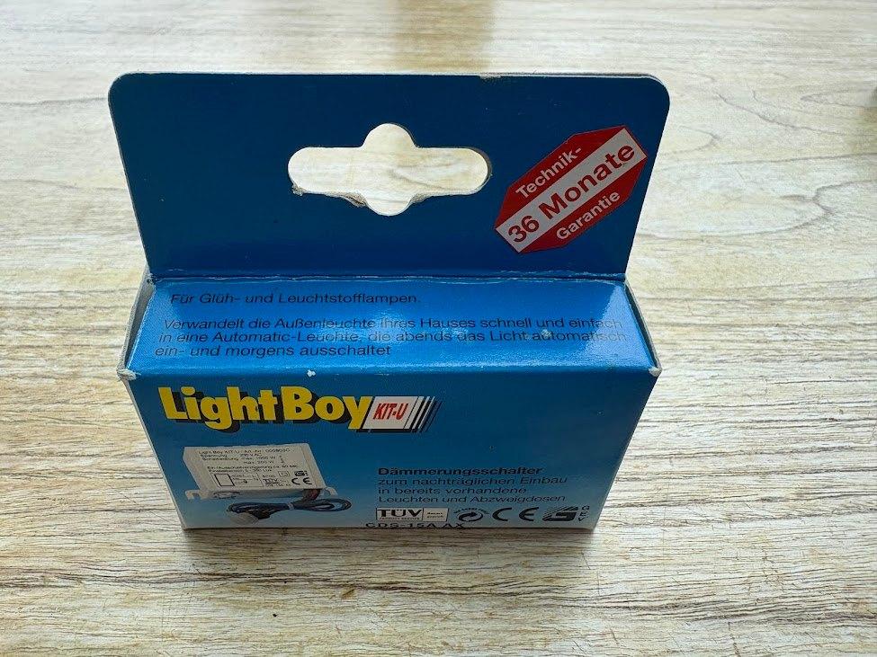 Schemerschakelaar voor buitenverlichting, Tuin en Terras, Buitenverlichting, Overige typen, Nieuw, Ophalen of Verzenden, Netvoeding
