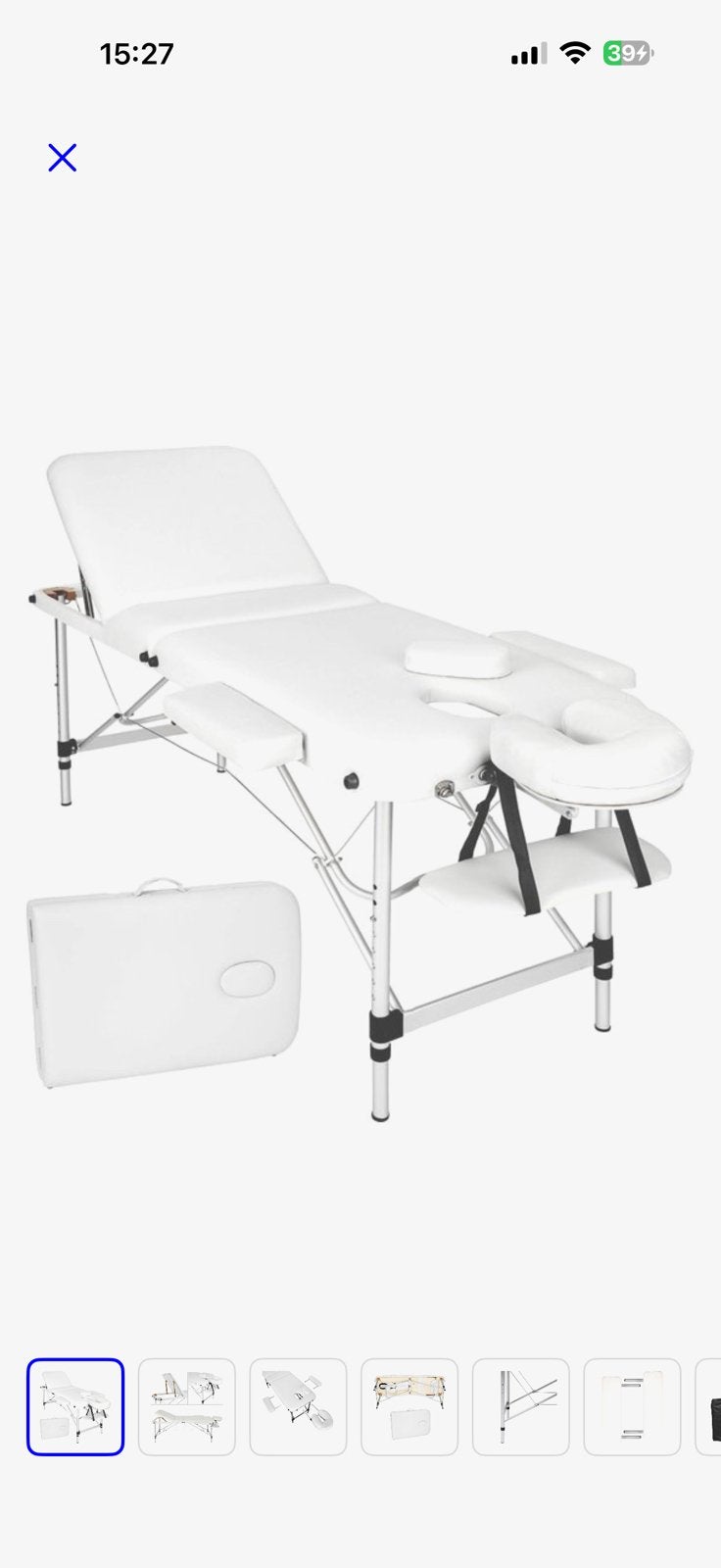 Massagetafel, Ophalen, Zo goed als nieuw, Massagetafel