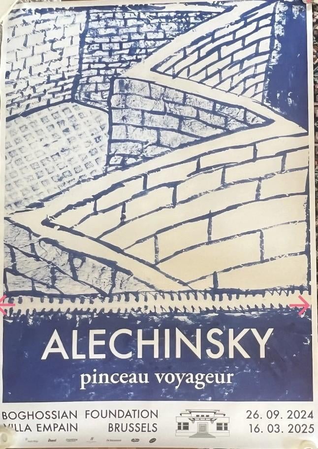 pierre alechinsky - le pinceau voyageur, Schilderkunst