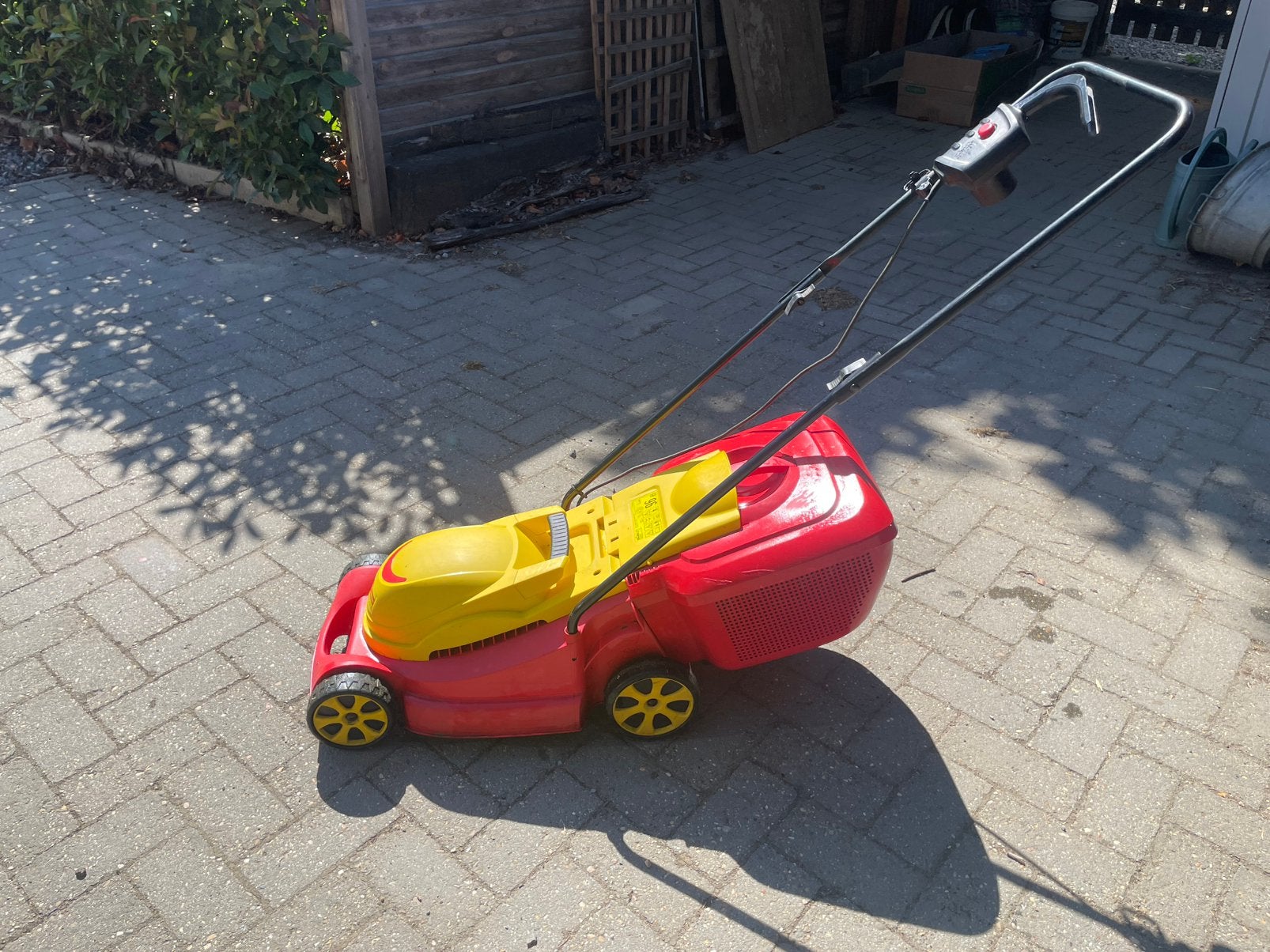 Wolf Garten 3800 E, Ophalen, Cirkelmaaier, Gebruikt, Elektrische grasmaaier