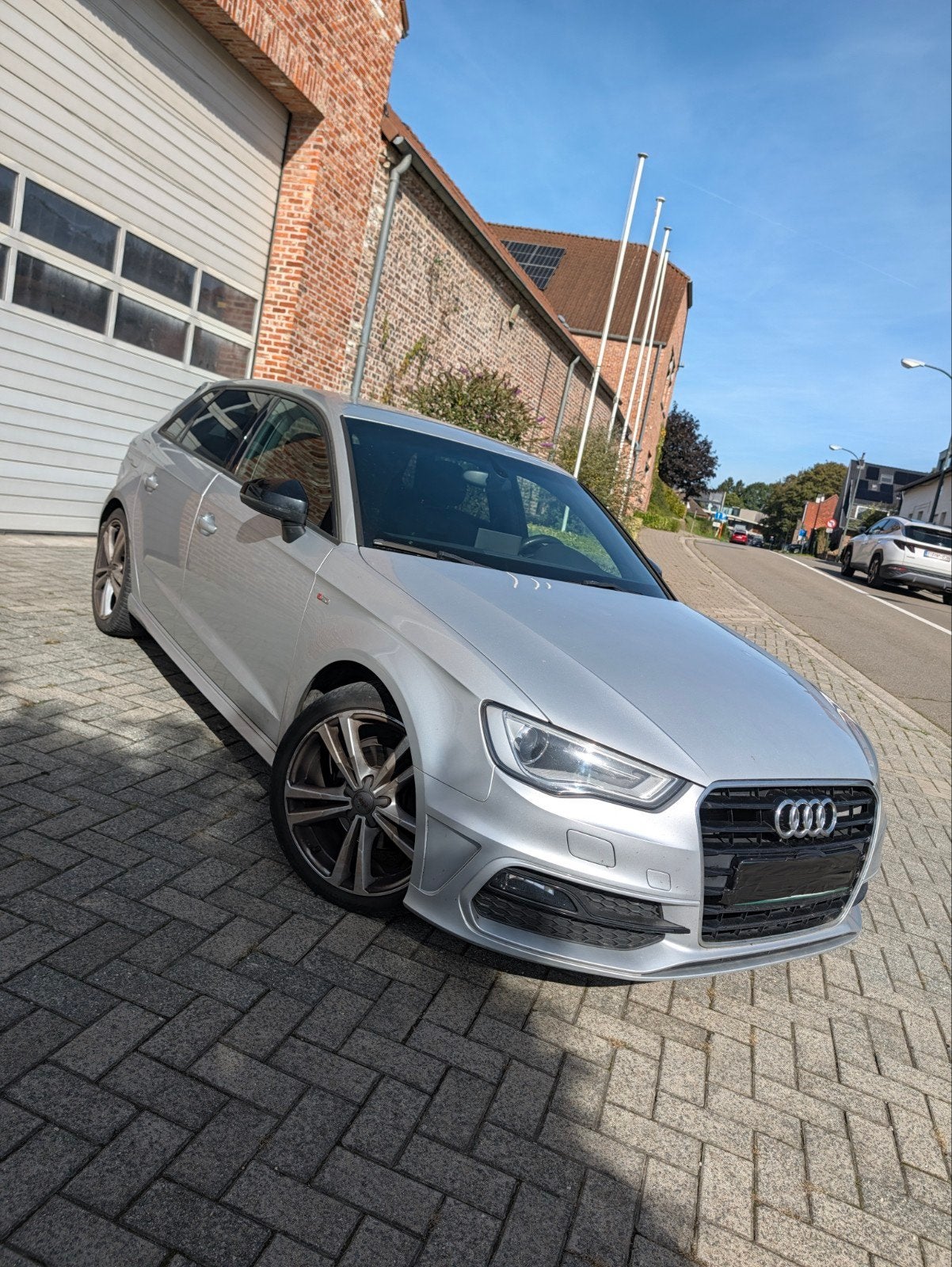 Audi A3 S-line, Auto's, Leder, Bedrijf, Diesel, Parkeercamera