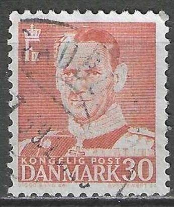 Denemarken 1948/1953 - Yvert 321A - Frederik IX (ST), Postzegels en Munten, Postzegels | Europa | Scandinavië, Verzenden, Denemarken