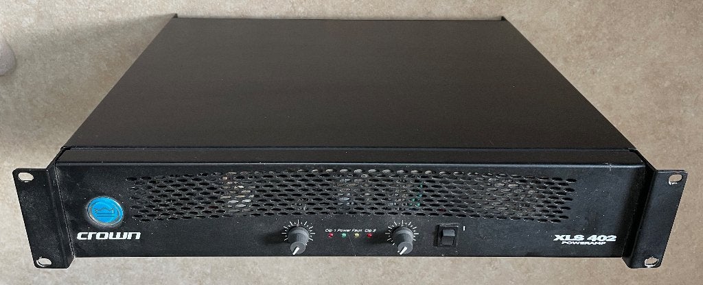 Crown XLS402 PA eindversterker 900 Watt max!, Audio, Tv en Foto, Versterkers en Ontvangers, Overige merken, Ophalen of Verzenden