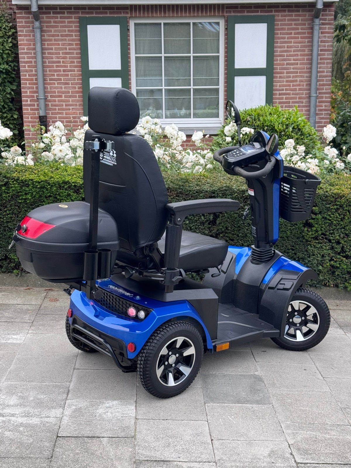 Voiturette électrique Vermeiren Mercurius 4D Scootmobiel, Enlèvement ou Envoi, Pliant, Comme neuf, Fauteuil roulant électrique