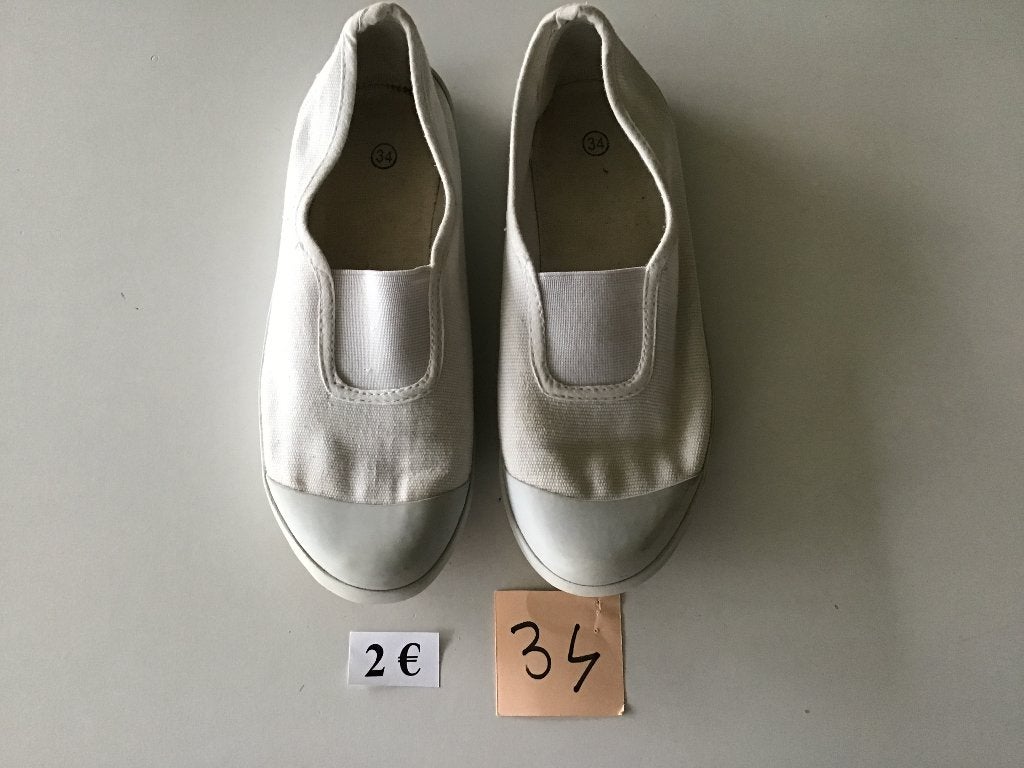 1 paar turnpantoffels maat 34 voor slechts 2 €, Sport en Fitness, Turnen, Ophalen of Verzenden, Zo goed als nieuw