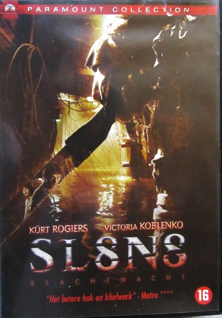 DVD HORROR- SL8NS (KURT ROGIERS)- ZELDZAAM, Cd's en Dvd's, Dvd's | Horror, Engels, Nederlands, Ophalen of Verzenden, Zo goed als nieuw