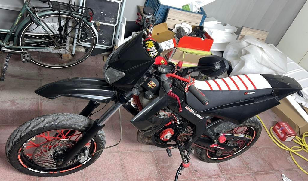 Derbi senda 80cc, Ophalen, Zo goed als nieuw