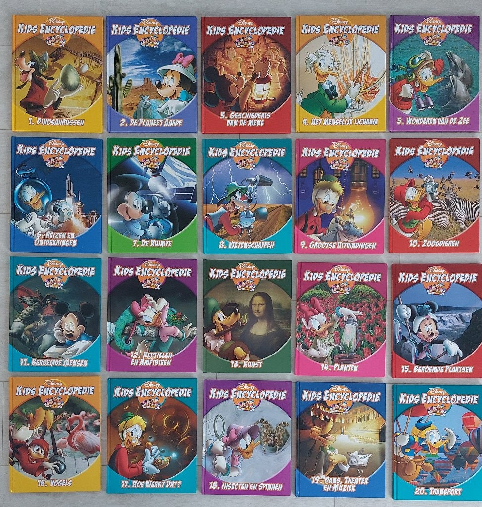 Disney Kids Encyclopedie 20 delen. Mooie staat., Boeken, Ophalen, Zo goed als nieuw