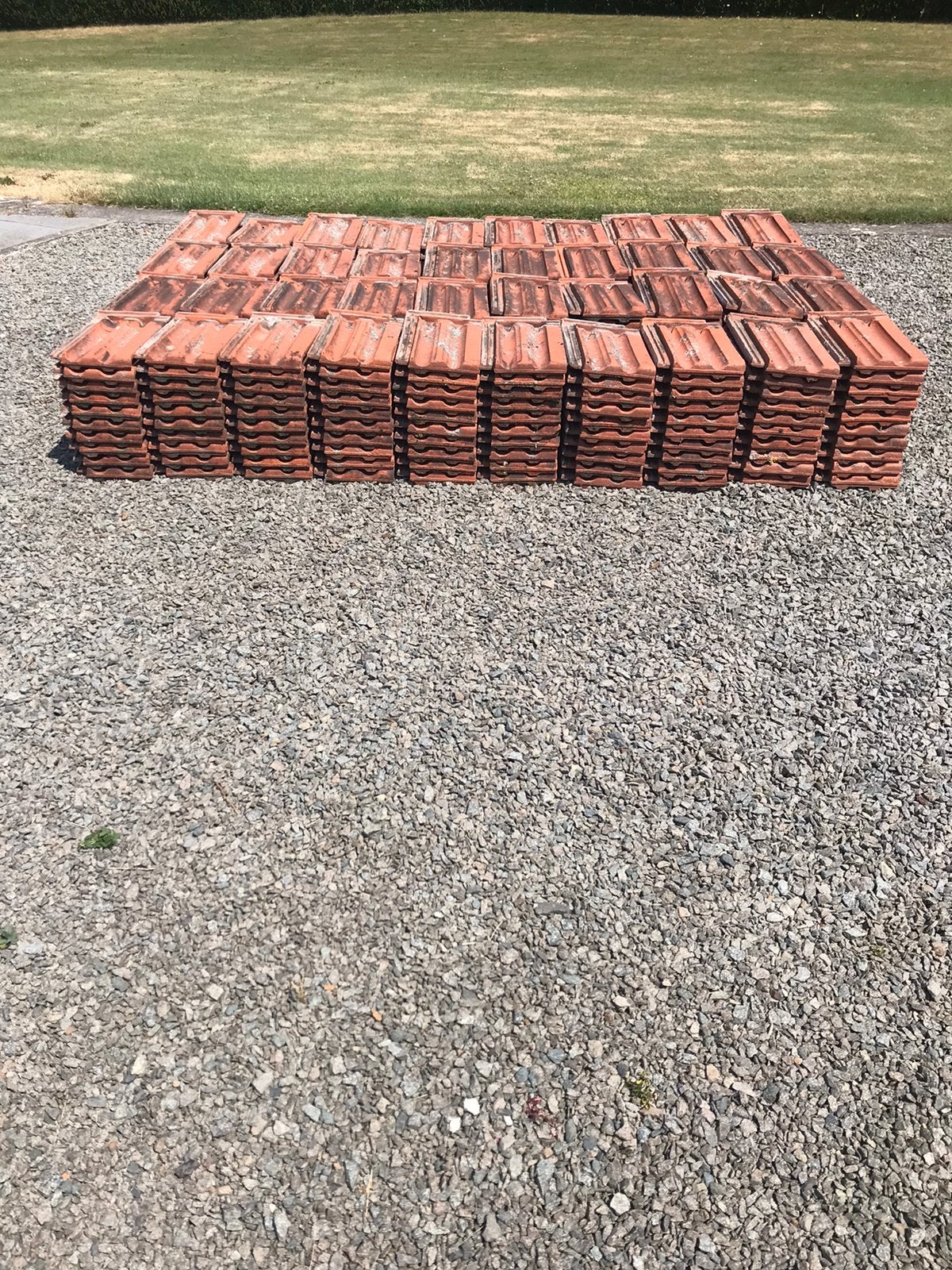 Tuiles de toit T T R 26 m2, Bricolage & Construction, Tuiles & Revêtements de toit, Tuiles, Enlèvement