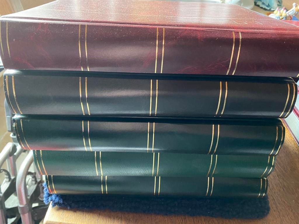 5 carnets de timbres vides, Timbres & Monnaies, Timbres | Albums complets & Collections, Enlèvement ou Envoi
