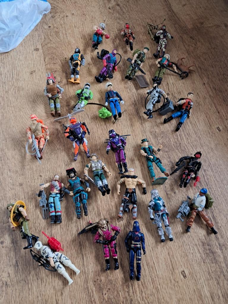 Gi joe lot, Ophalen