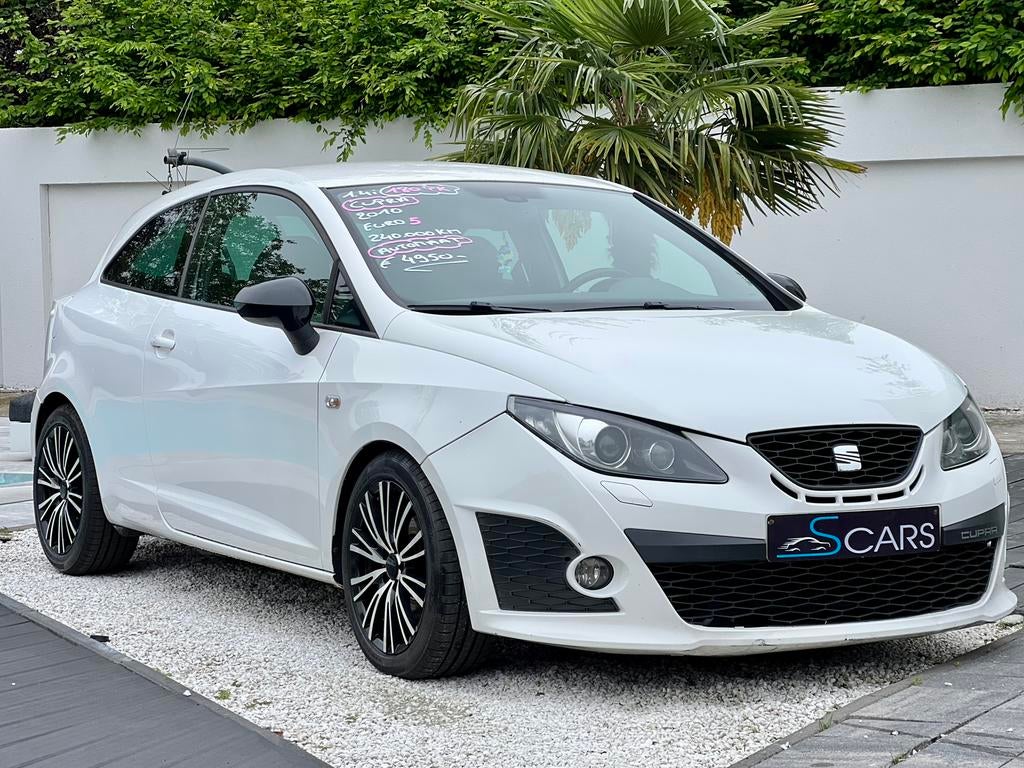 Seat ibiza Cupra 1.4i !! 180 pk !! Automaat ** Airco **, Autos, Cuir, Euro 5, Achat, Entreprise