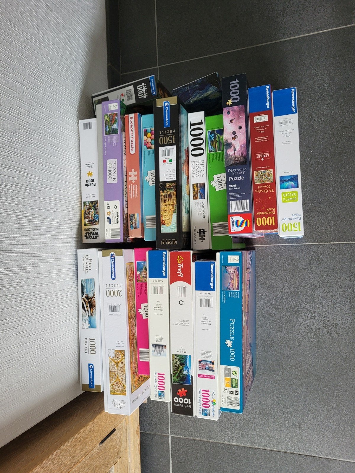 Puzzels 1000st en meer, Ophalen, 500 t/m 1500 stukjes, Zo goed als nieuw, Legpuzzel