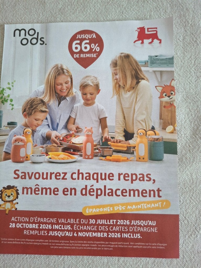 Action épargne Moods  Delhaize, Collections, Actions de supermarché, Autres supermarchés, Envoi