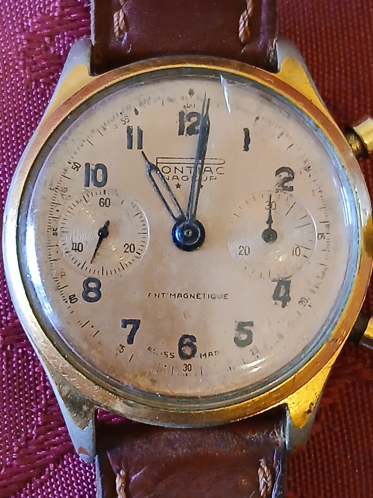 gold plated1950-1959, Ophalen of Verzenden