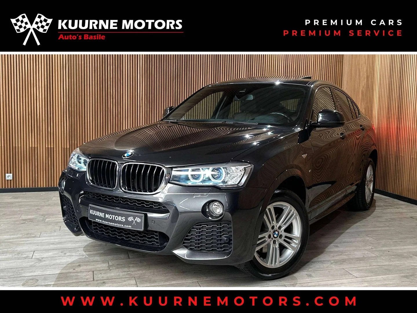 BMW X4 xDrive20dA M Pack Leder/Gps/Pdc/Cam/OpenDak *1j garan, Auto's, BMW, Automaat, Euro 6, 4 cilinders, Zwart
